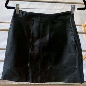 H&M Leather Skirt